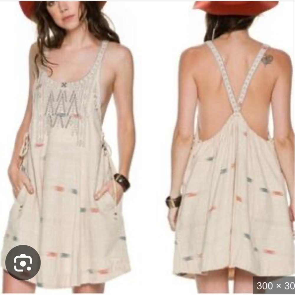 Free People Arizona Mini Dress In Tea Combo

Size XS‎
